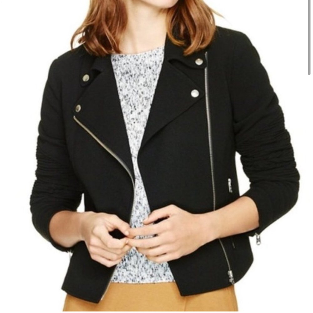 Black Moto Jacket — Wilfred / Aritzia